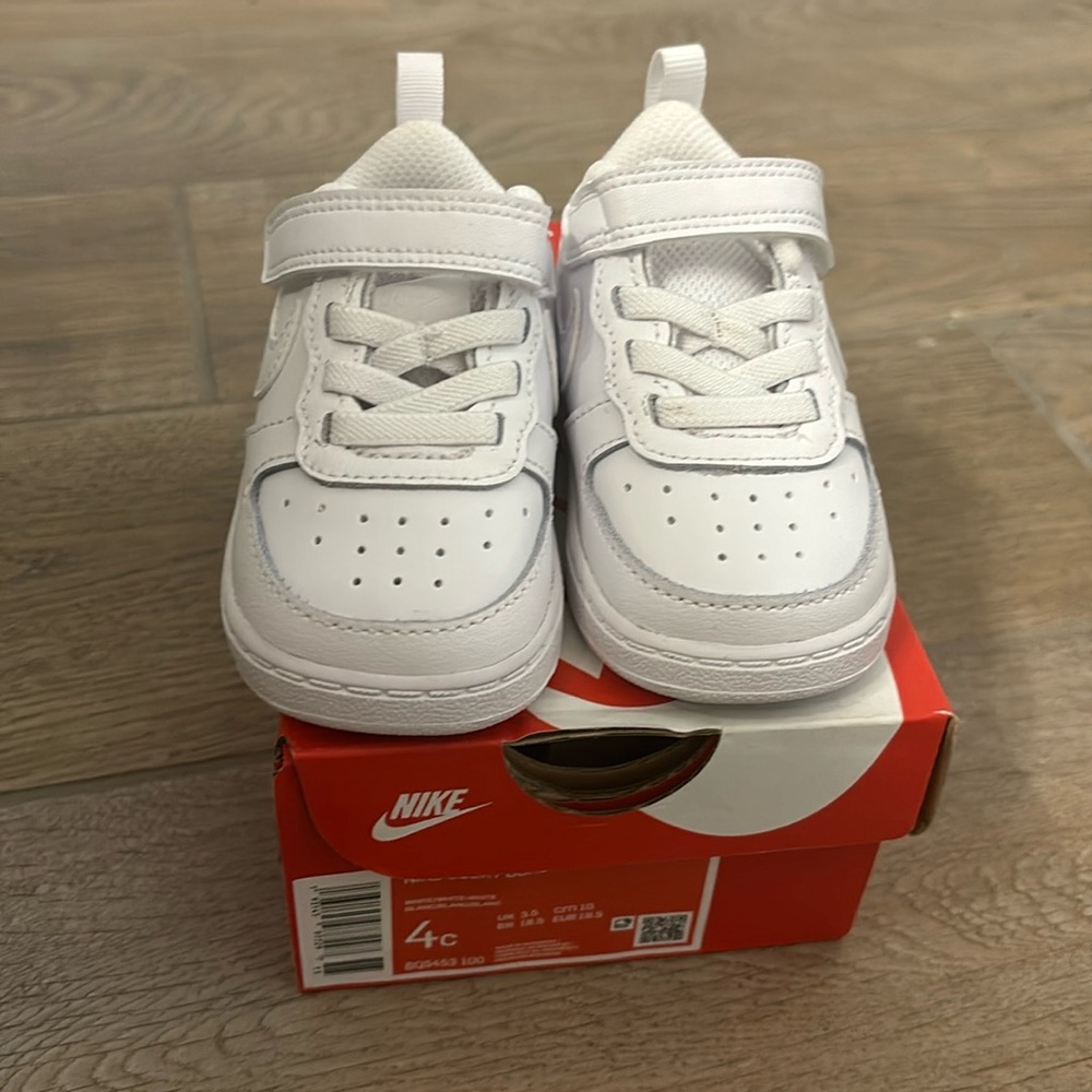 NIKE Court Borough Low 2, White 4C